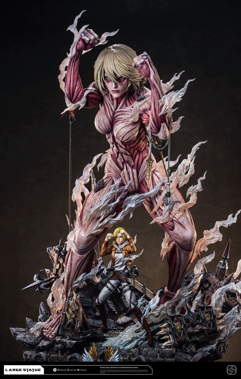 Annie Attack On Titan Hertz Studio Annie Leonhart x Female Titan
