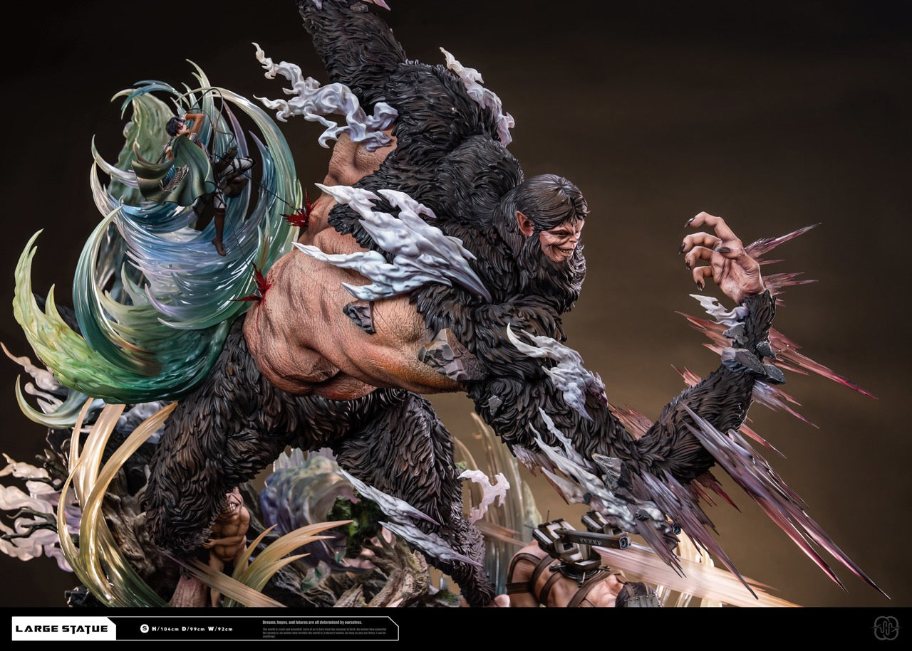 Attack On Titan Hertz Studio Titan Beasts on the Prowl Vs Levi