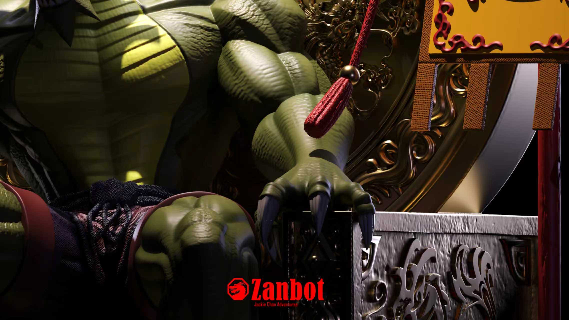Jackie Chan Adventures Holy Lord Studio Zanbot – ClubHouse Statues