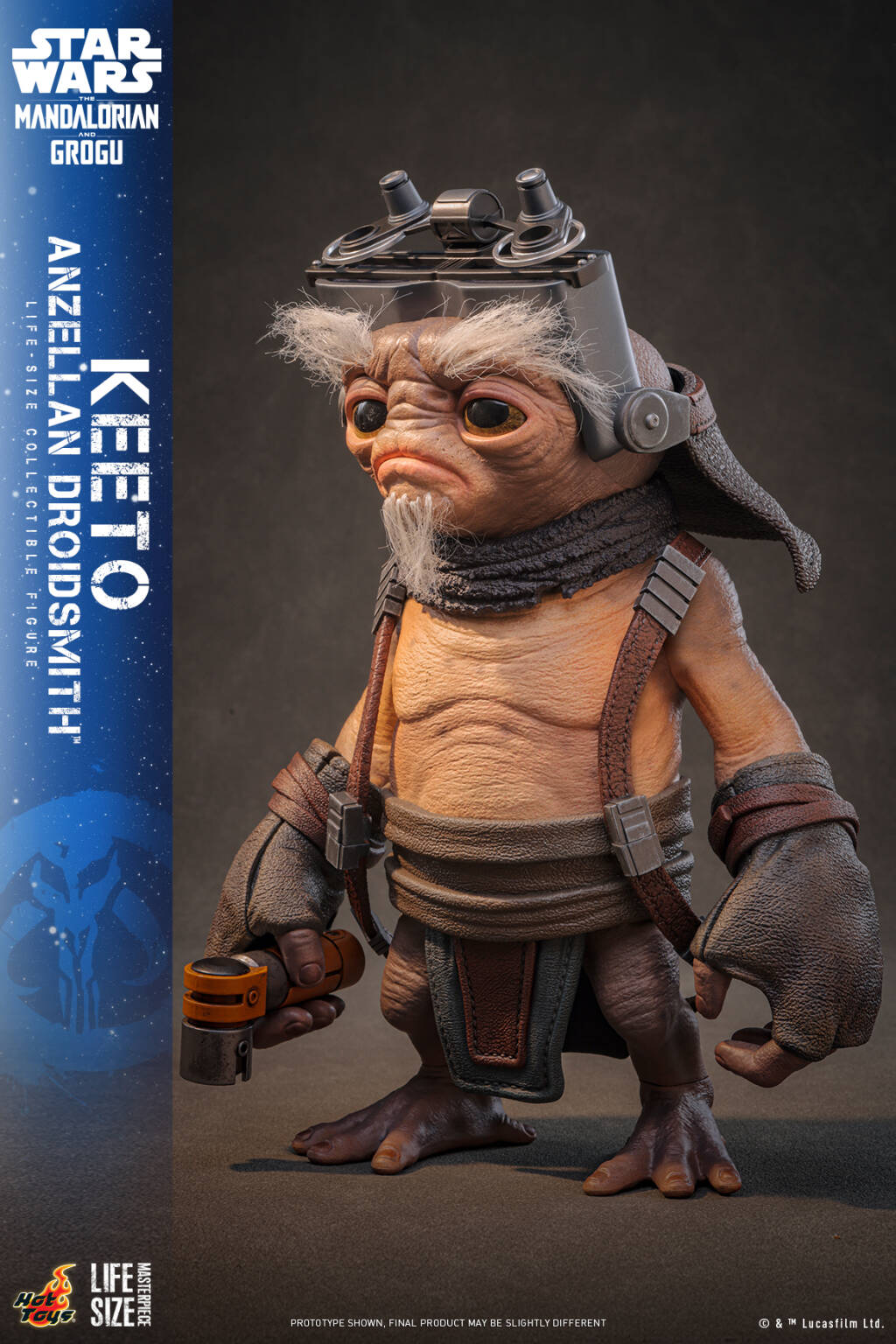 Star Wars The Mandalorian x Grogu Hot Toys Anzellan Droidsmith Keeto