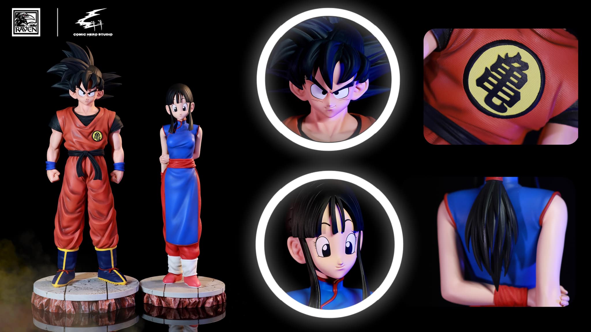 Dragon Ball Comic Hero Studio x Raven Studio Goku x Chichi