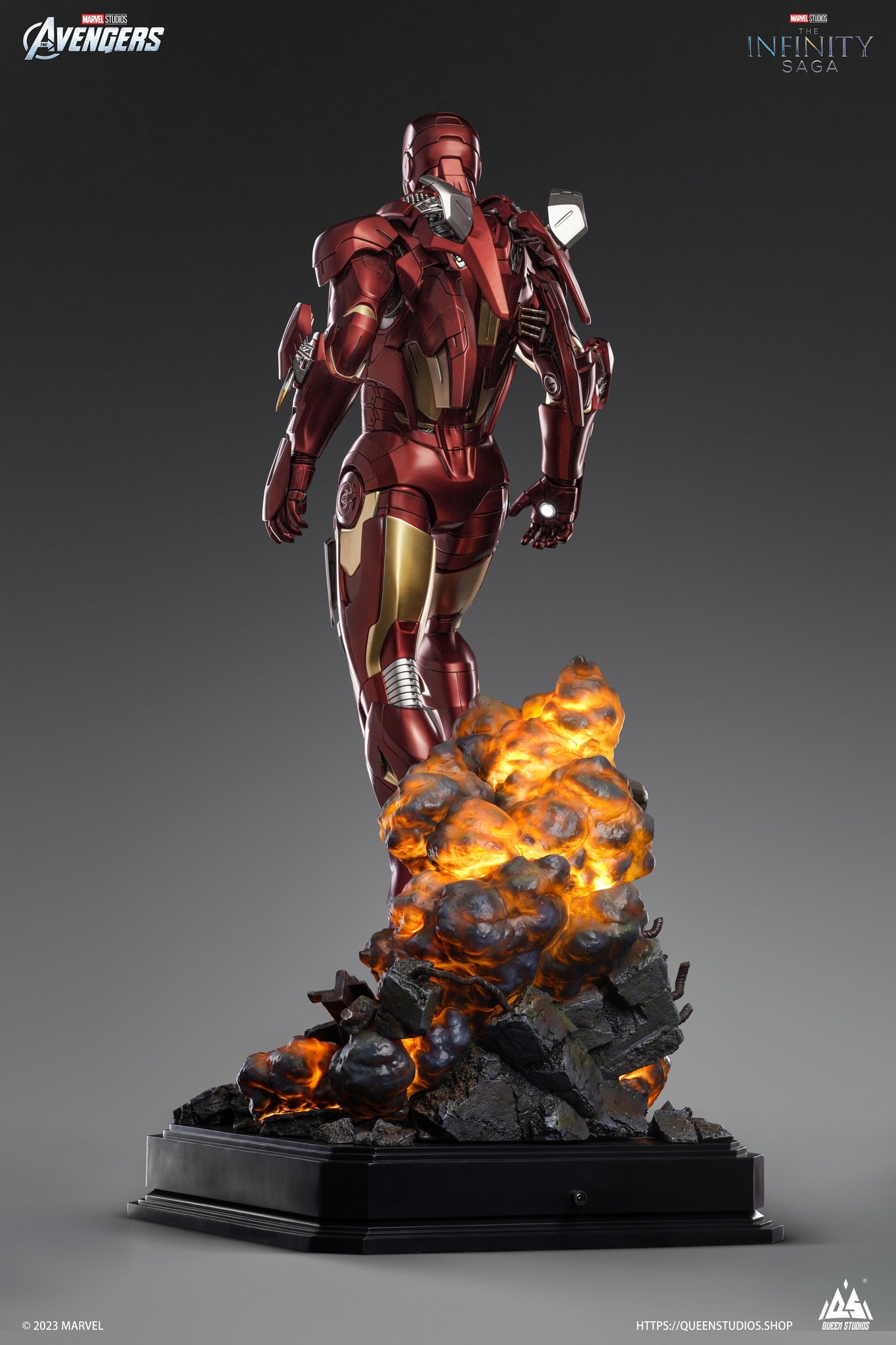 IRON MAN / MARK 7（マーク7） Morstorm Iron Man MK7 MARK VII 1/9 Deluxe Ver. Model Kit Figure