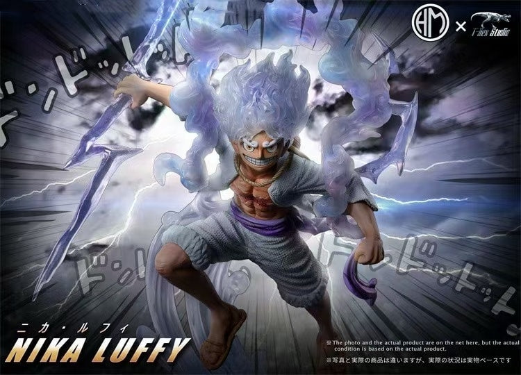 HM x T-Rex Studio ONE PIECE ニカ ルフィ フィギュア One Piece HM x TREX Studio Nika Luffy – ClubHouse Statues