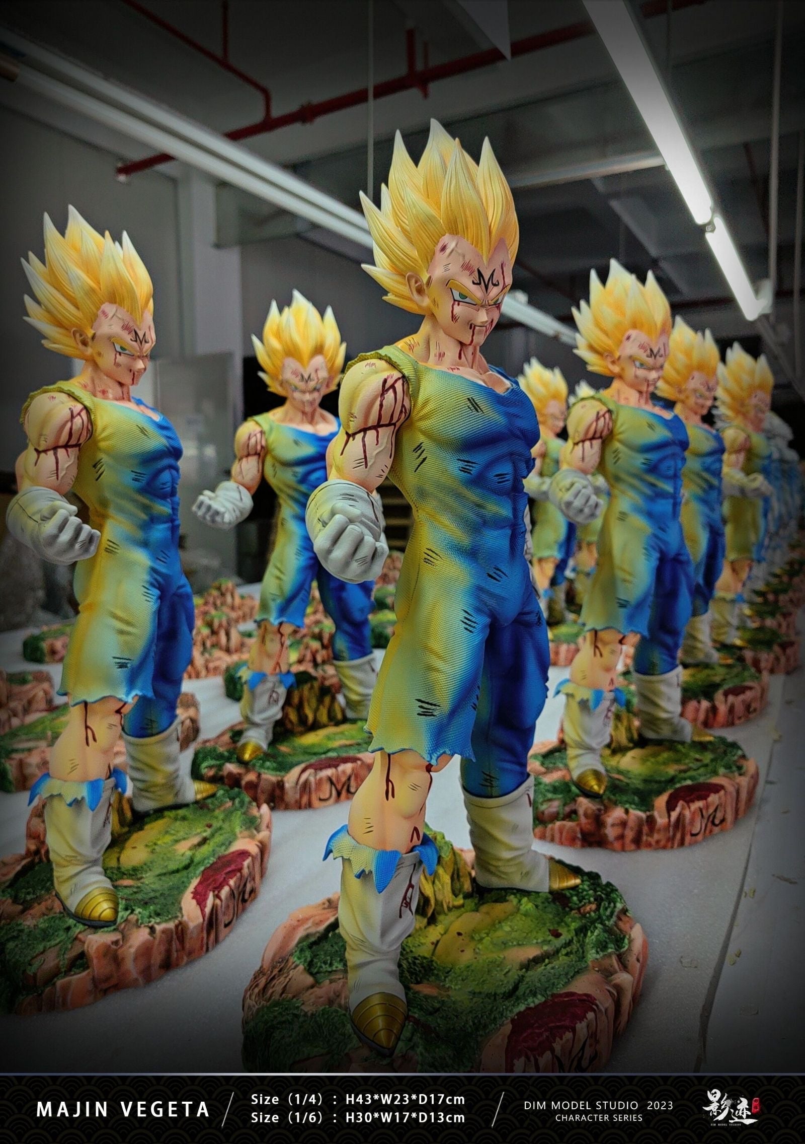Dragon Ball King Studio Goku SSJ3 Resin Statue - Preorder