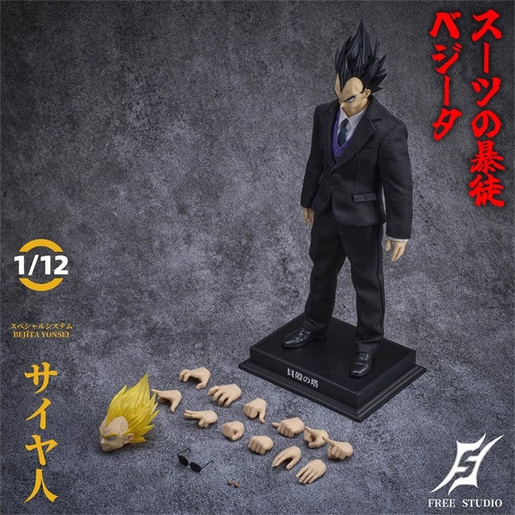 Dragon Ball Freetoys Suit Thug Saiyan Prince Vegeta – ClubHouse