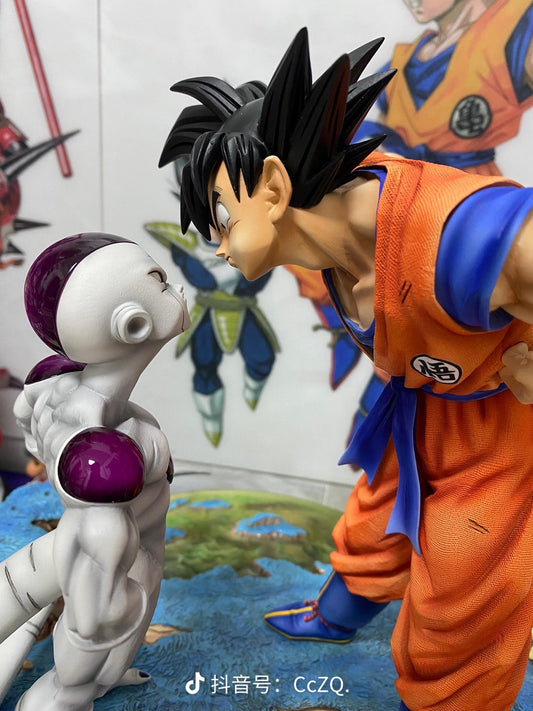 Dragon Ball Figure Class Goku VS Freeza Resin Statue - Europe Stock