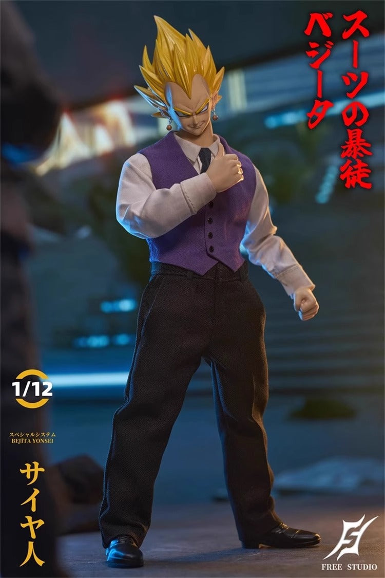 Dragon Ball Freetoys Suit Thug Saiyan Prince Vegeta – ClubHouse
