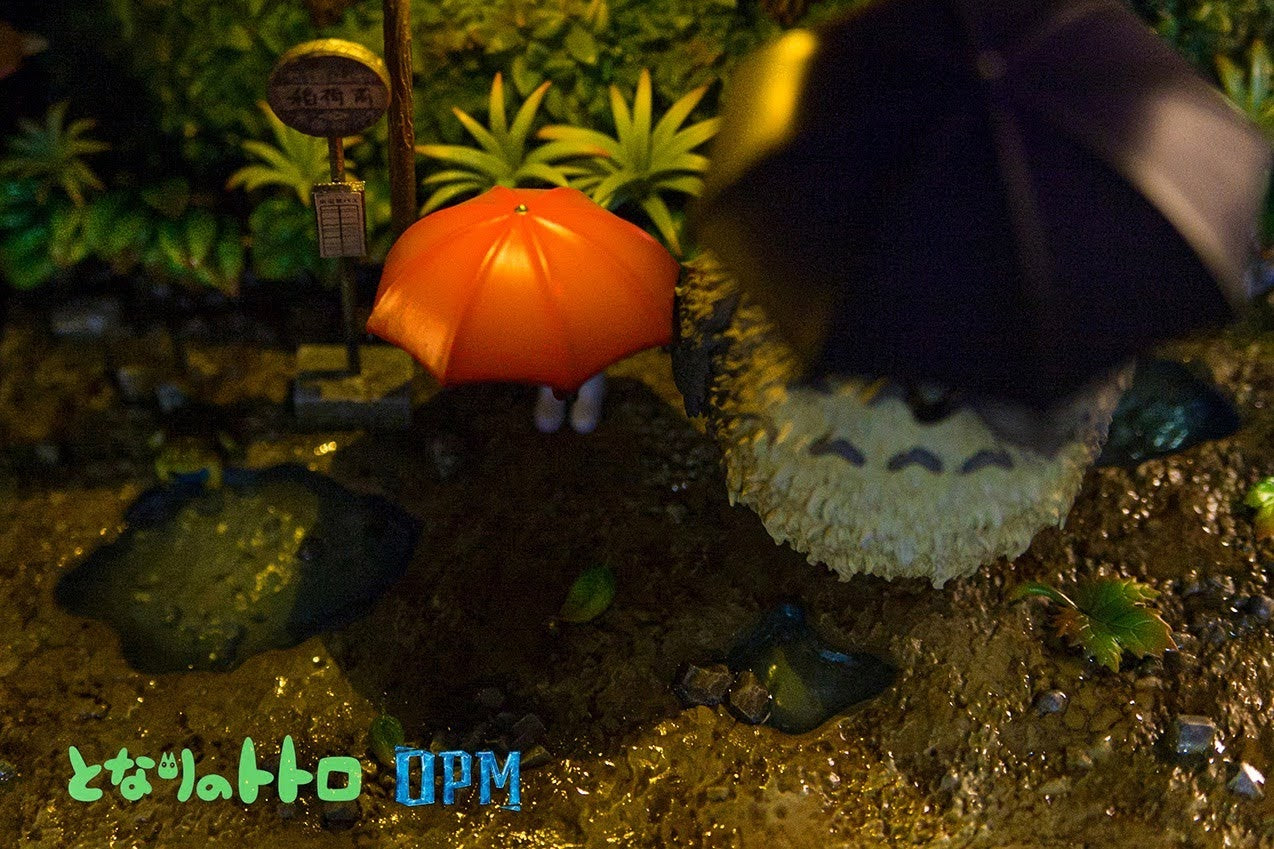 My Neighbour Totoro OPM Studio Totoro Scene Resin Statue