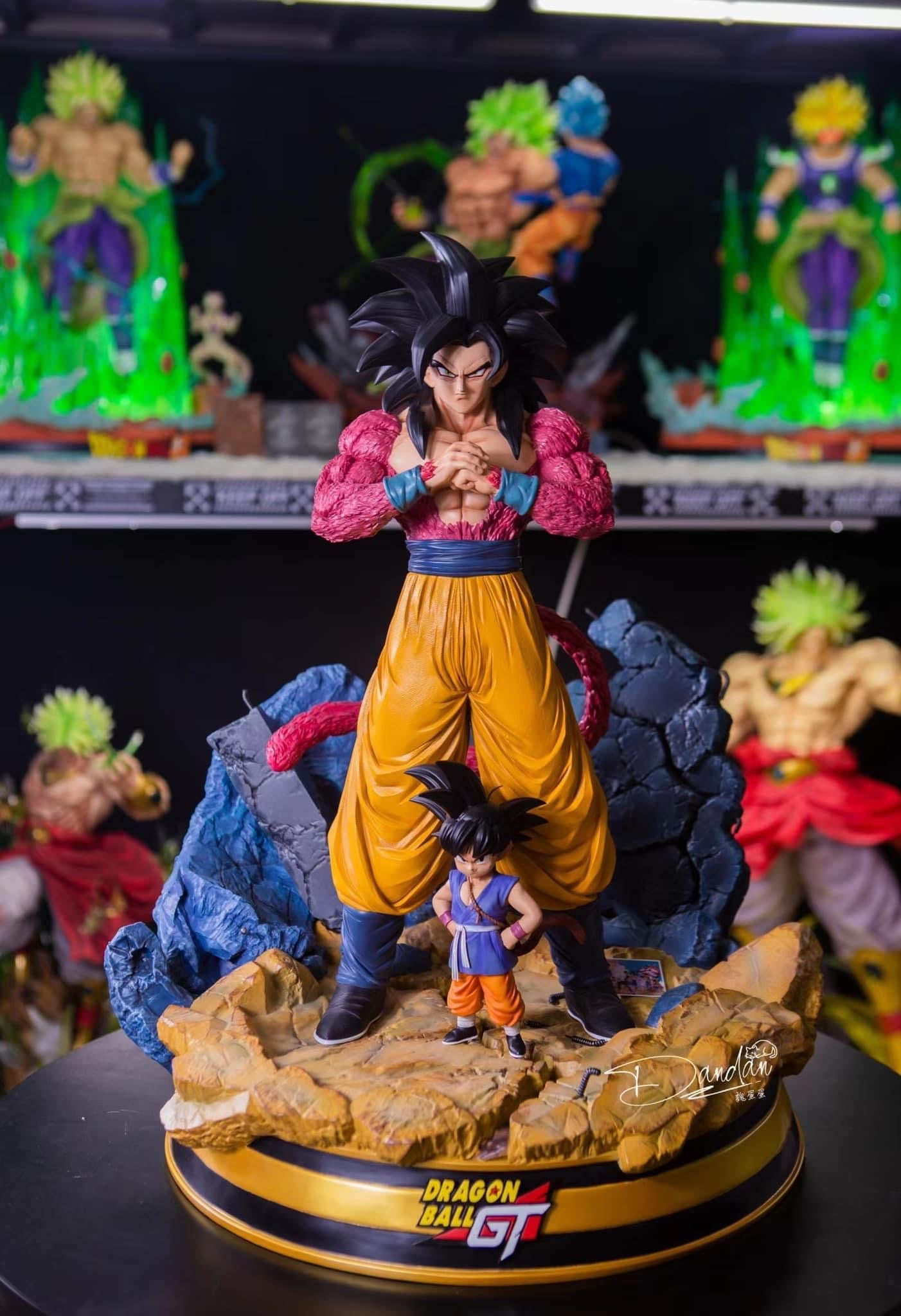 Dragon Ball Bros Lee Studio Goku SSJ4 Resin Statue - Europe Stock