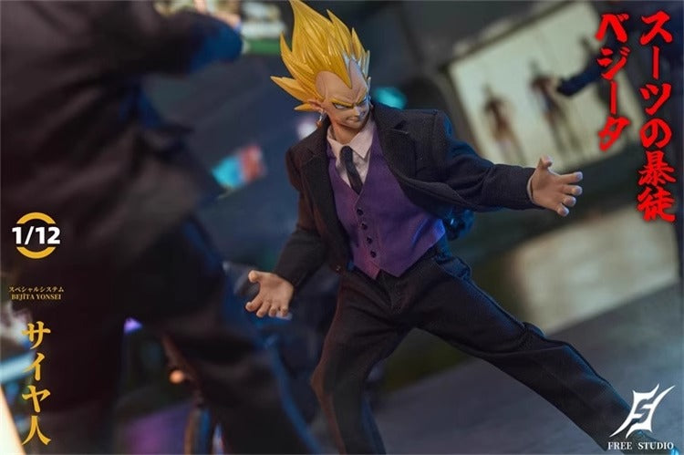Dragon Ball Freetoys Suit Thug Saiyan Prince Vegeta – ClubHouse