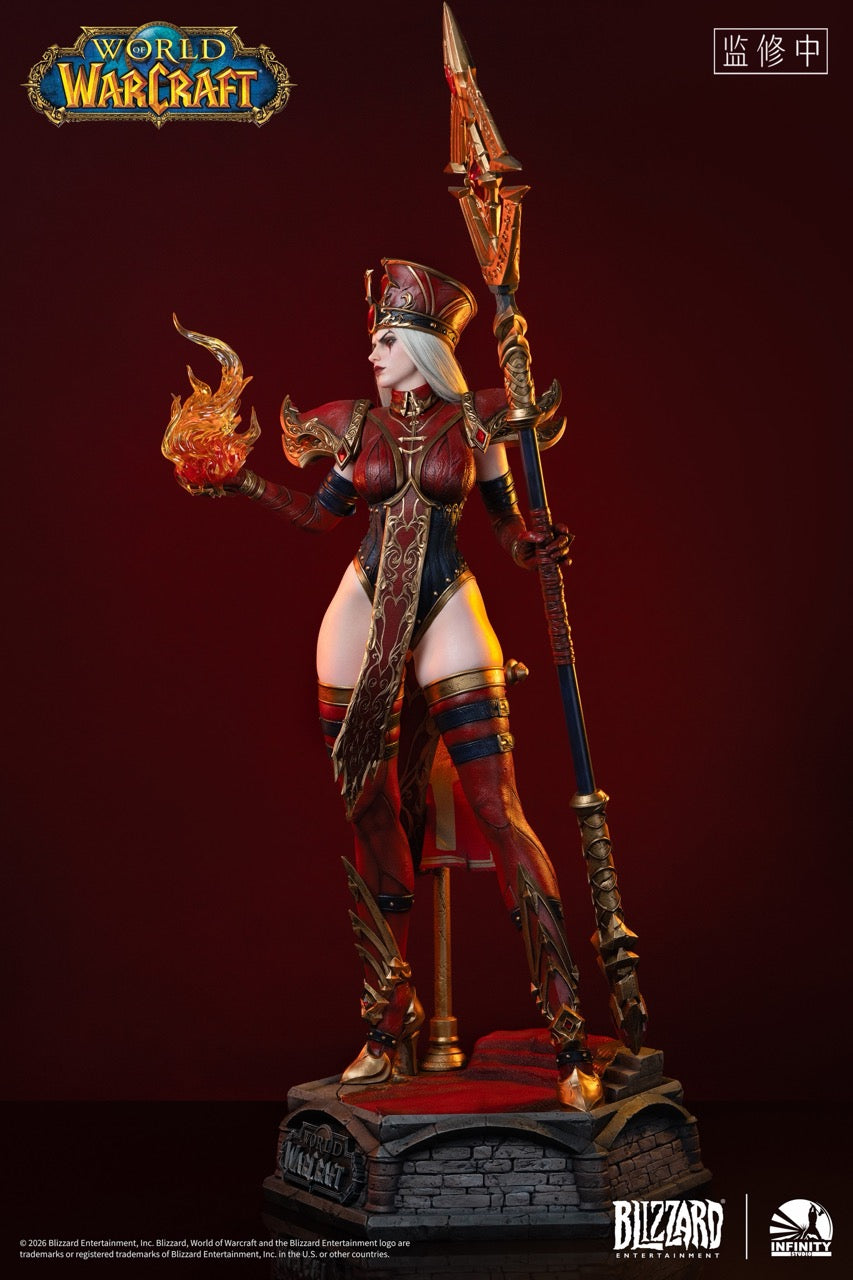 World of Warcraft Infinity Studio Sally Whitemane Licensed Resin Statue