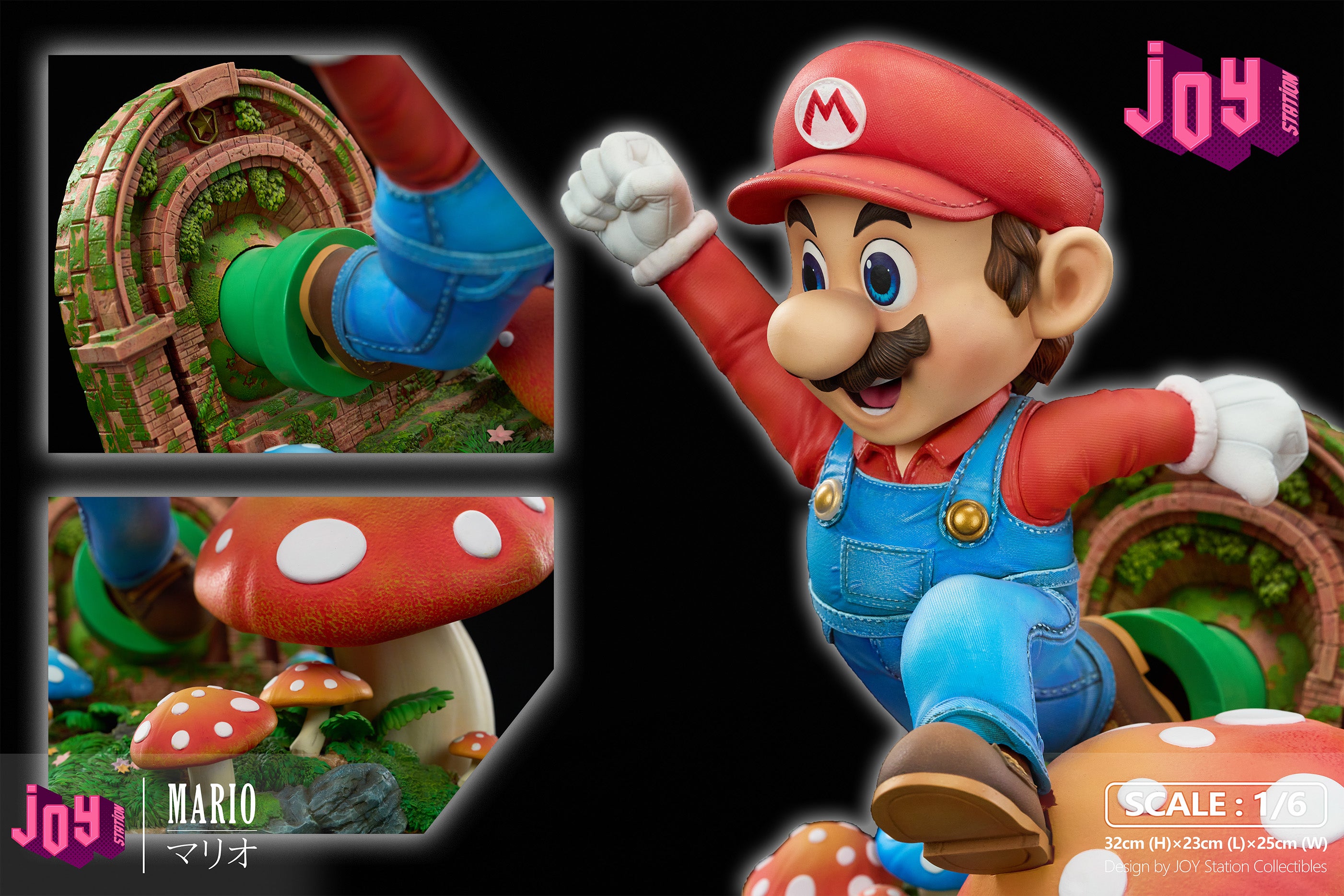 Mario Bros Joy Station Mario – ClubHouse Statues