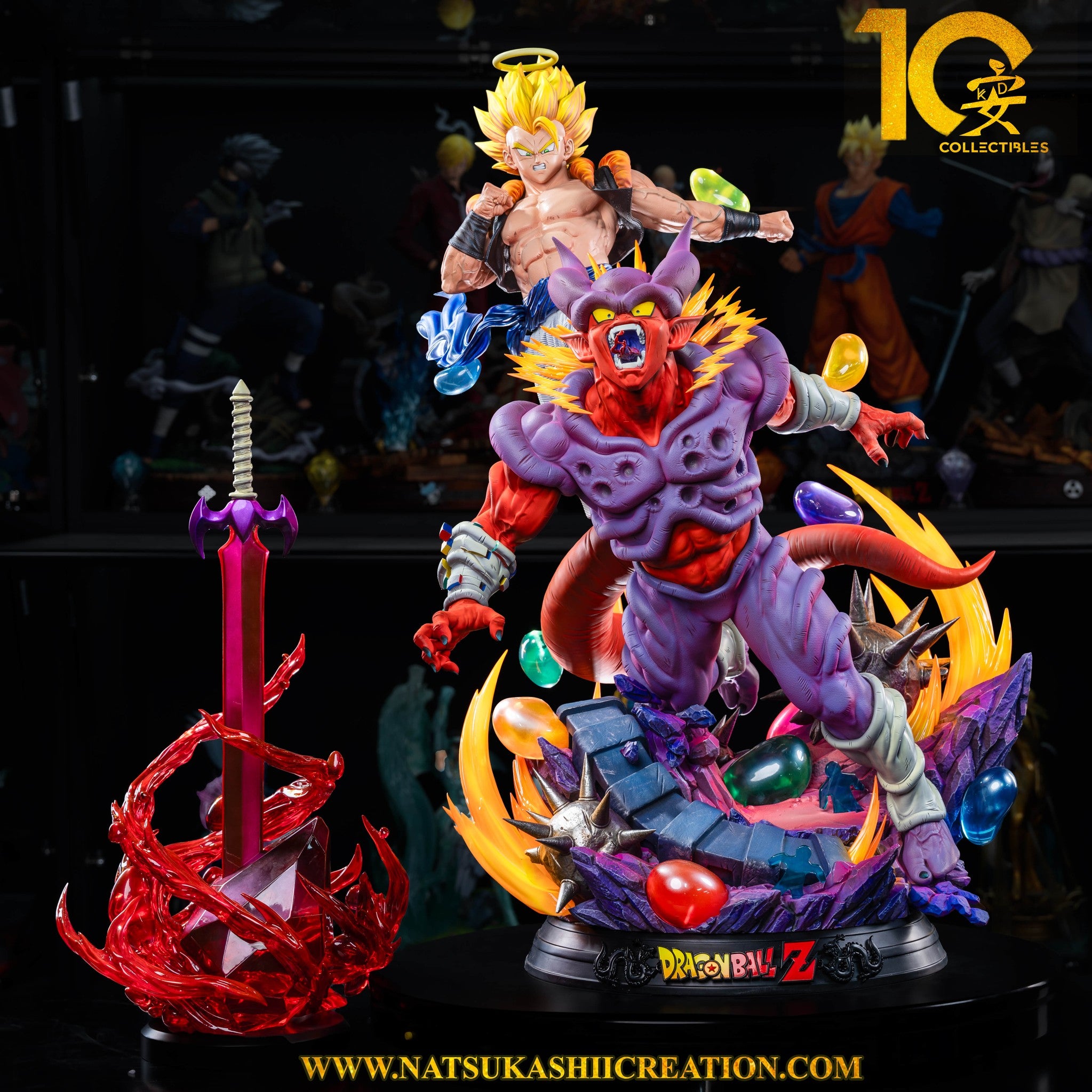 GIANTS Legends of the Diamond フィギュア Dragon Ball KD Collectibles Gogeta Vs Janemba – ClubHouse Statues