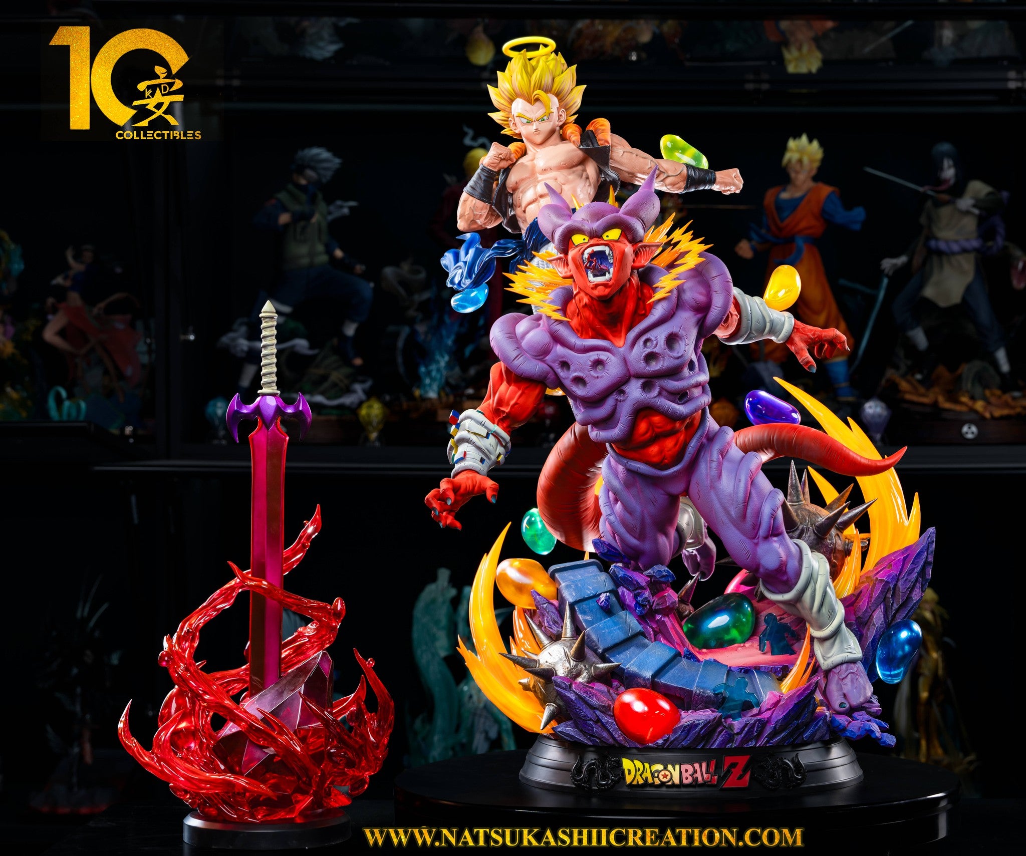 Dragon Ball KD Collectibles Gogeta Vs Janemba – ClubHouse Statues