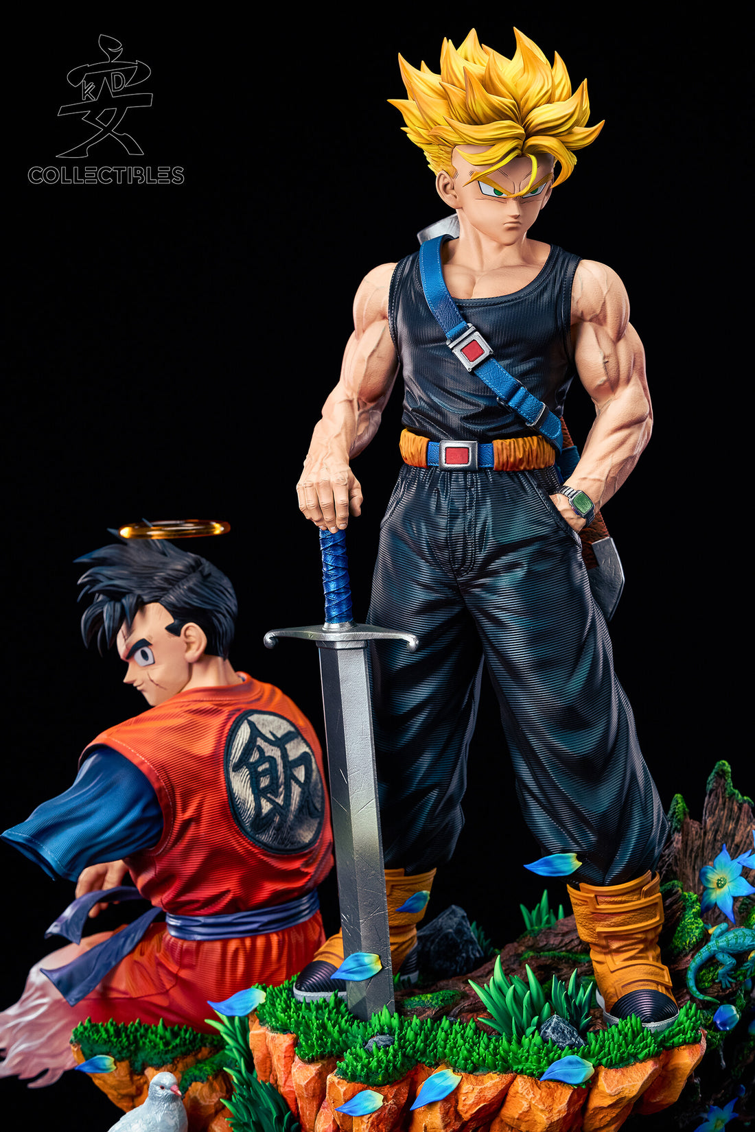 Dragon Ball KD Collectibles Trunks x Future Gohan Resin Statue