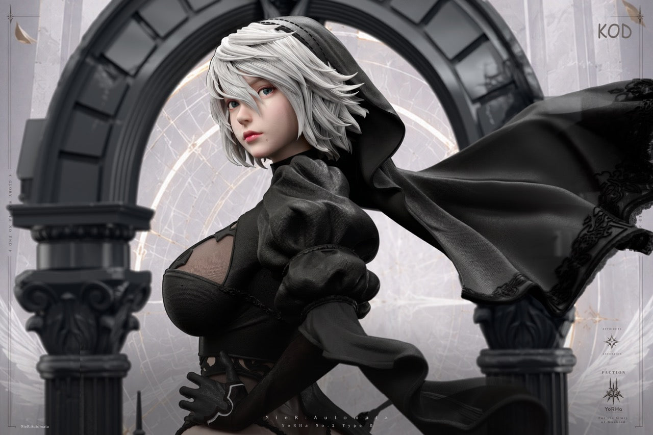 NieR Automata KOD Studio 2B Wedding Dress – ClubHouse Statues
