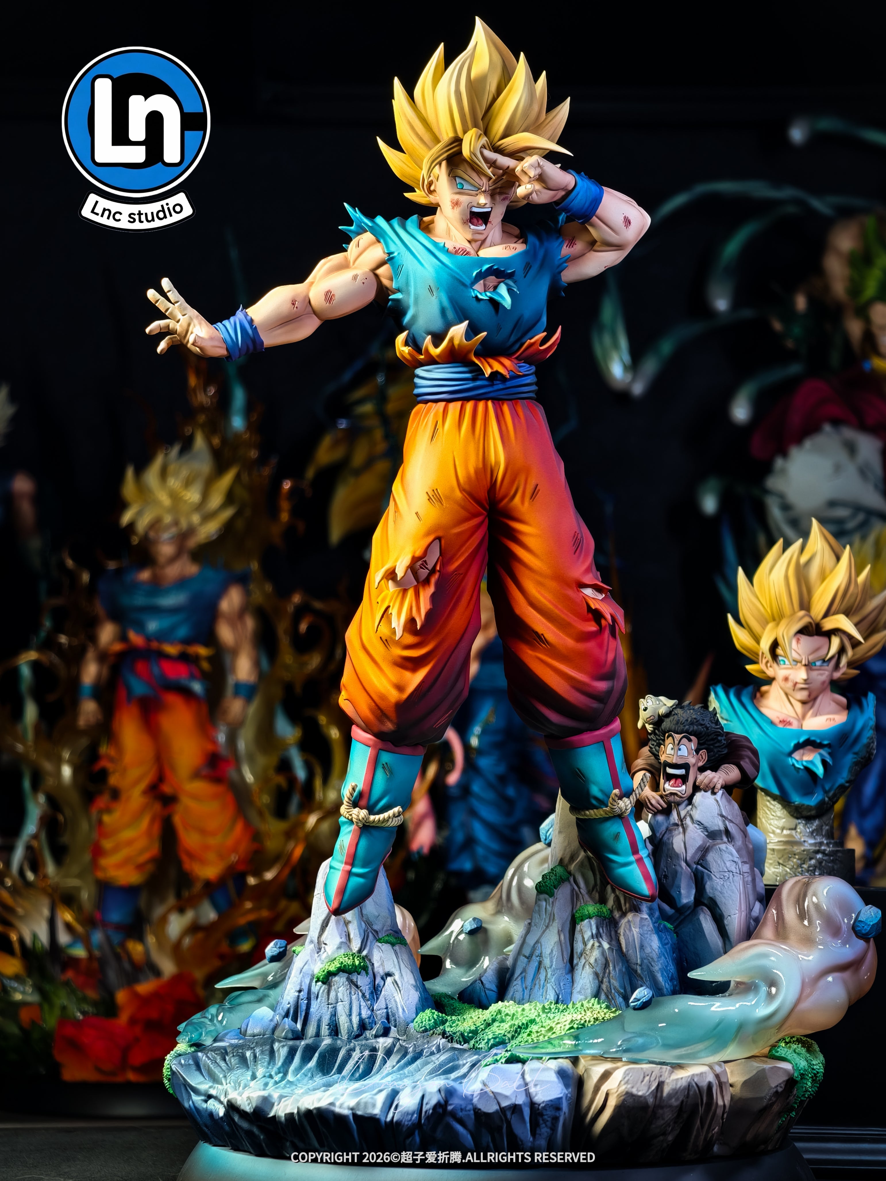 goku.さま専用 Dragon Ball Lnc Studio Goku Genkidama – ClubHouse Statues