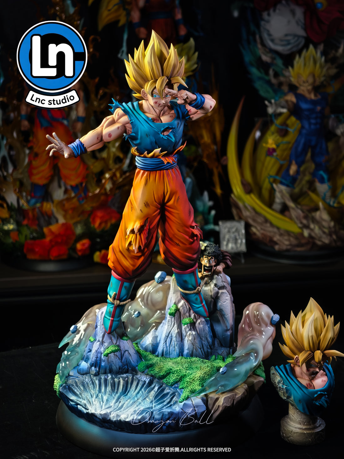 Dragon Ball Lnc Studio Goku Genkidama