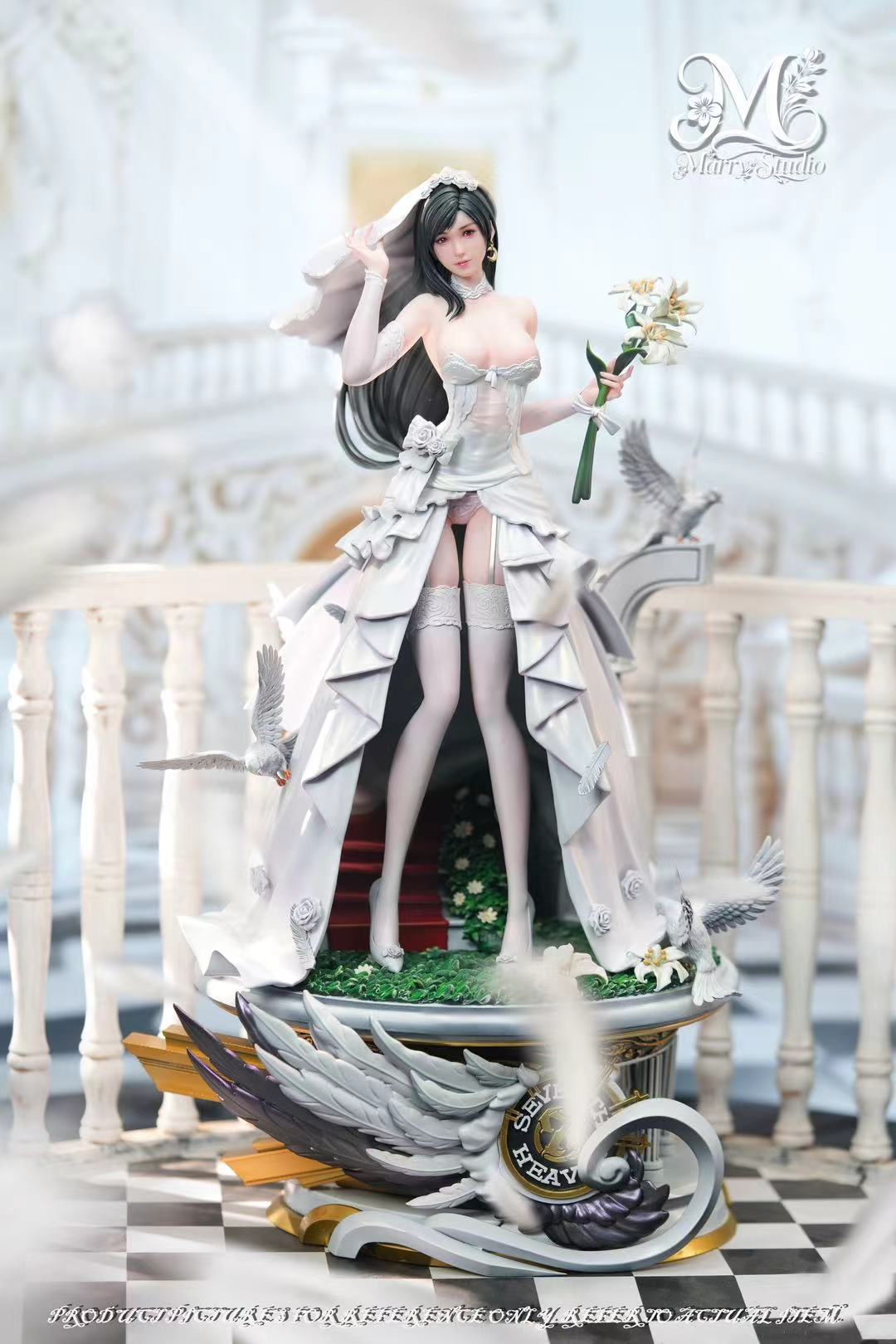 フミフミ　FA-Studio　マリ Final Fantasy Marry Studio Wedding Tifa – ClubHouse Statues