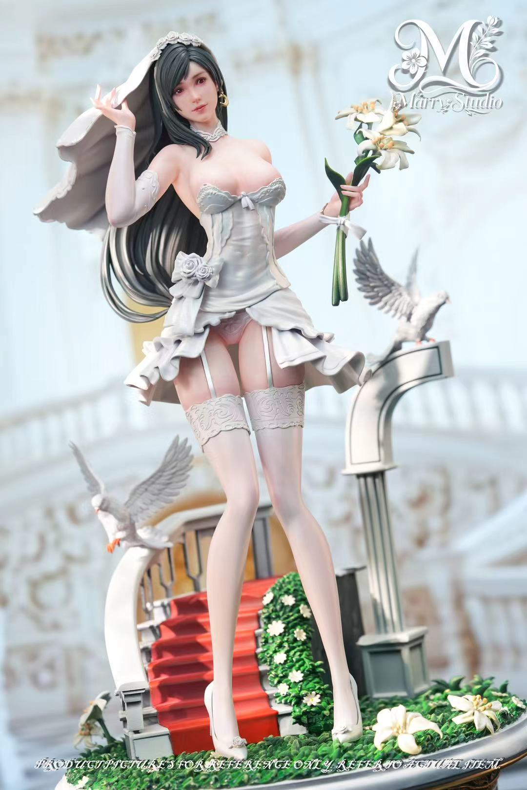 Final Fantasy Marry Studio Wedding Tifa Resin Statue