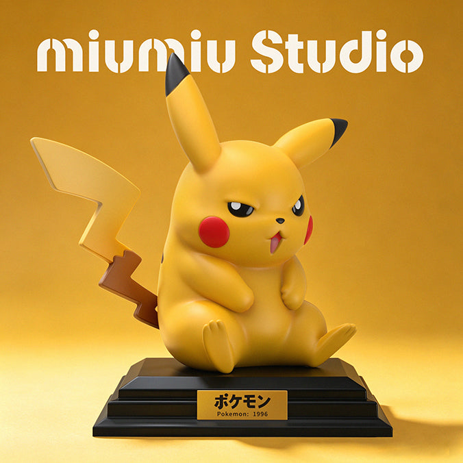 Pokemon Miumiu Studio Grumpy Pikachu