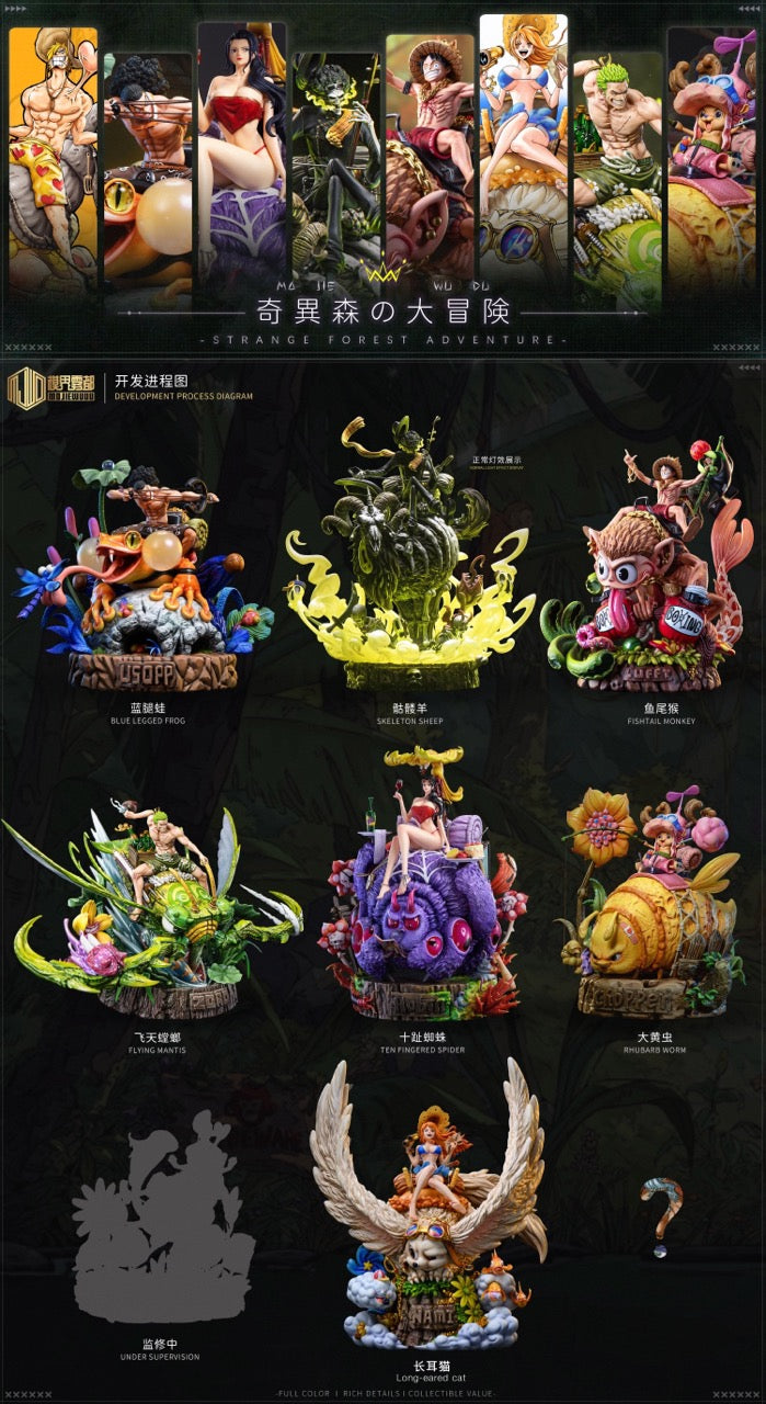 One Piece MJ Studio Nami x Long Eared Cat – ClubHouse Statues