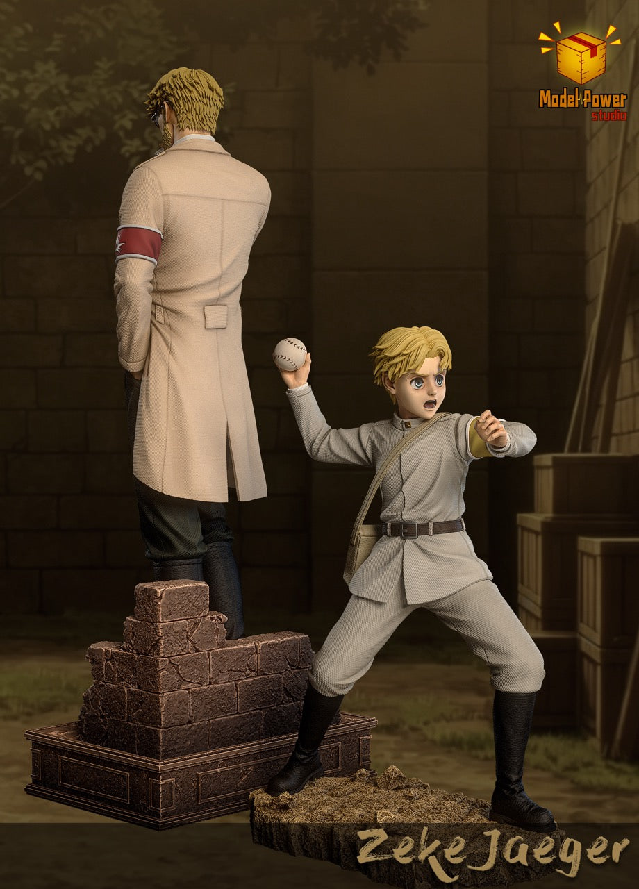 Attack on Titan Model Power Studio Zeke Jaeger