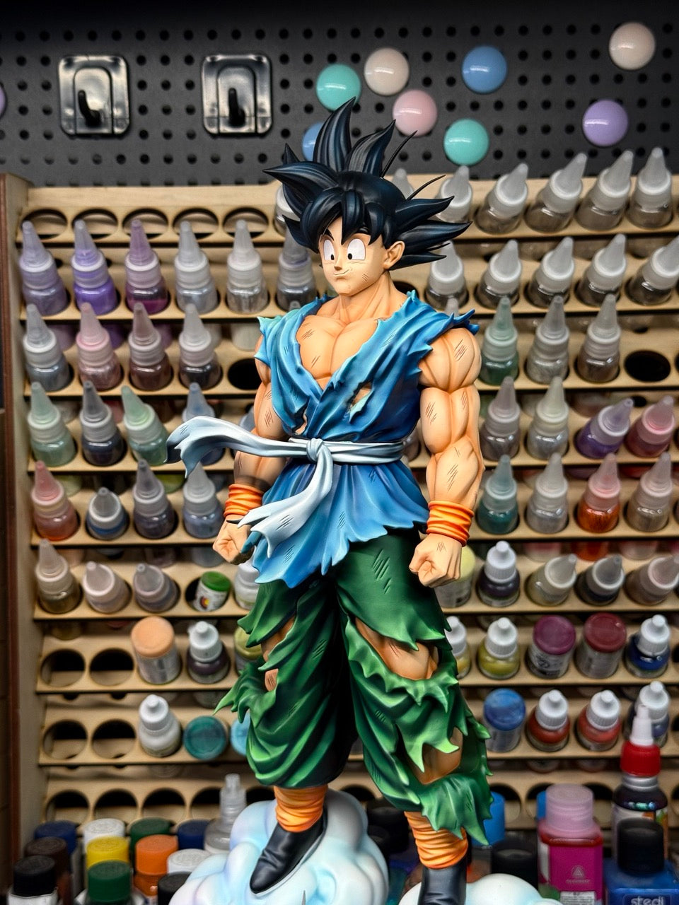 Dragon Ball Plastic Soul Studio Goku Blue Outfit