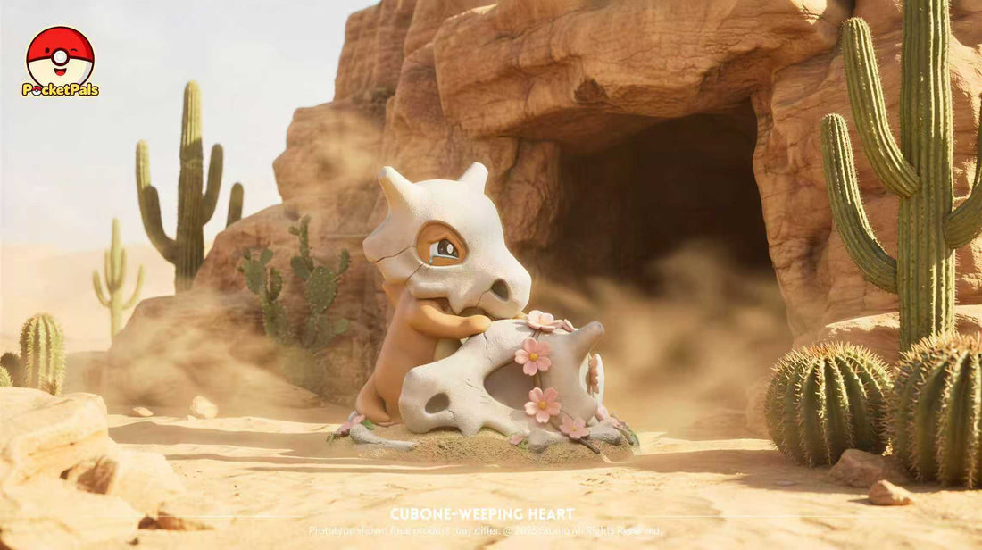 Pokemon PocketPals Studio Cubone Resin Statue