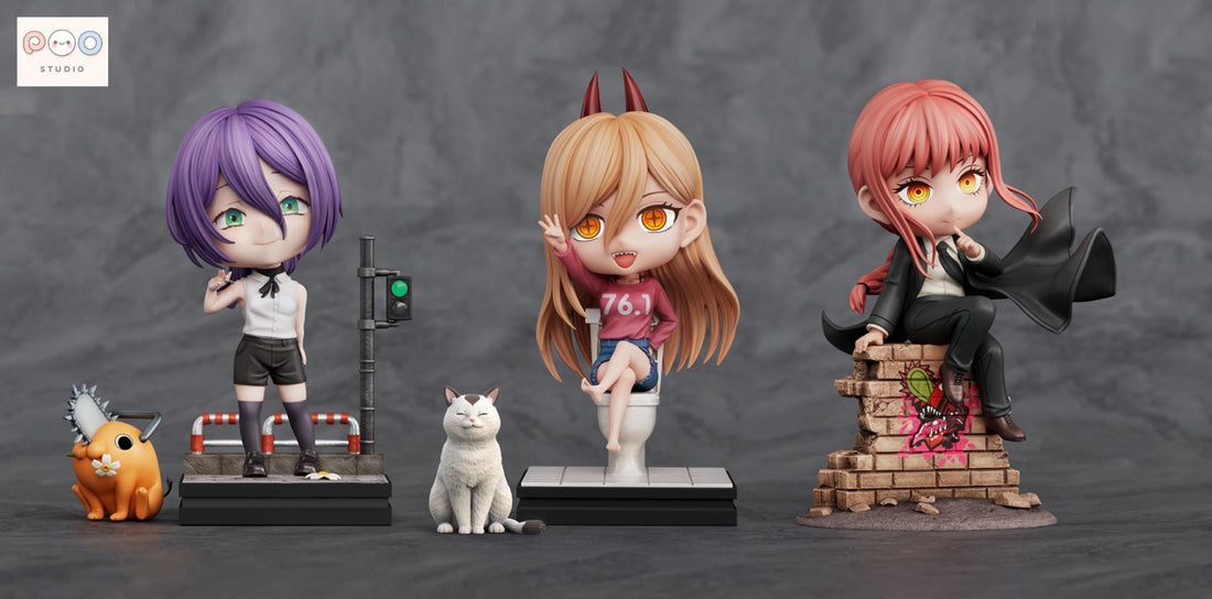 Chainsaw Man Popo Studio Power Resin Statue