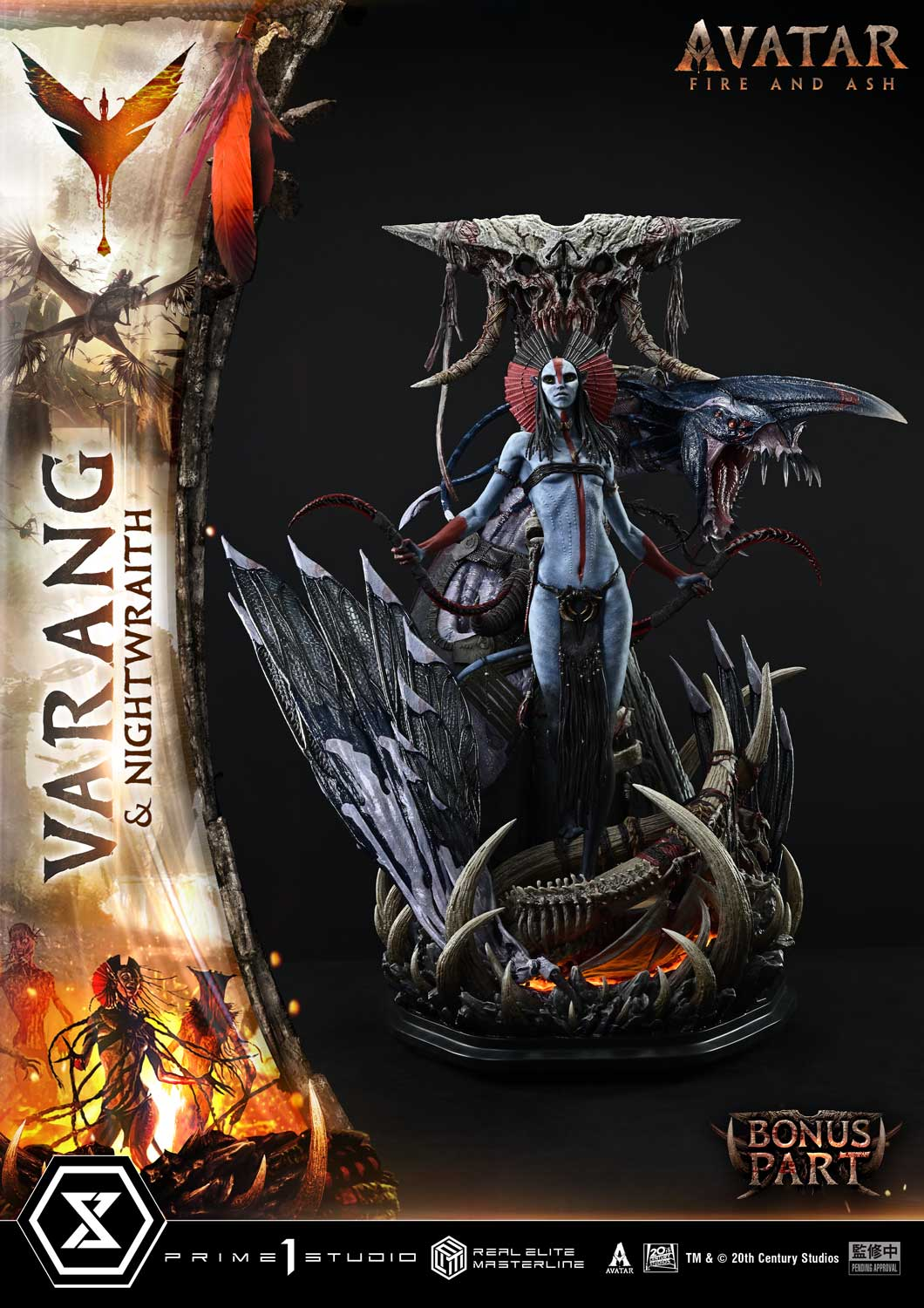 Avatar Prime 1 Studio Varang x Nightwraith Licensed Resin Statue