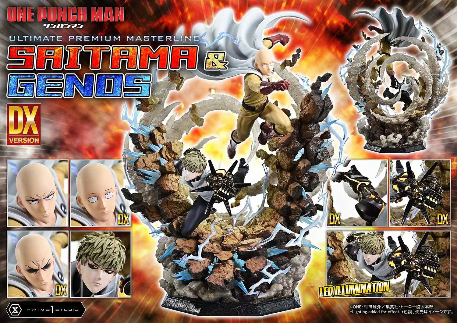 One Punch Man Prime 1 Studio Saitama x Genos Licensed – ClubHouse