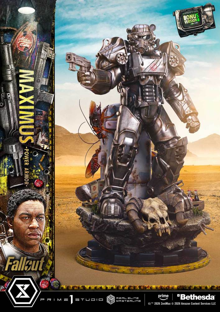 Fallout Prime 1 Studio Maximus Power Armor Licensed
