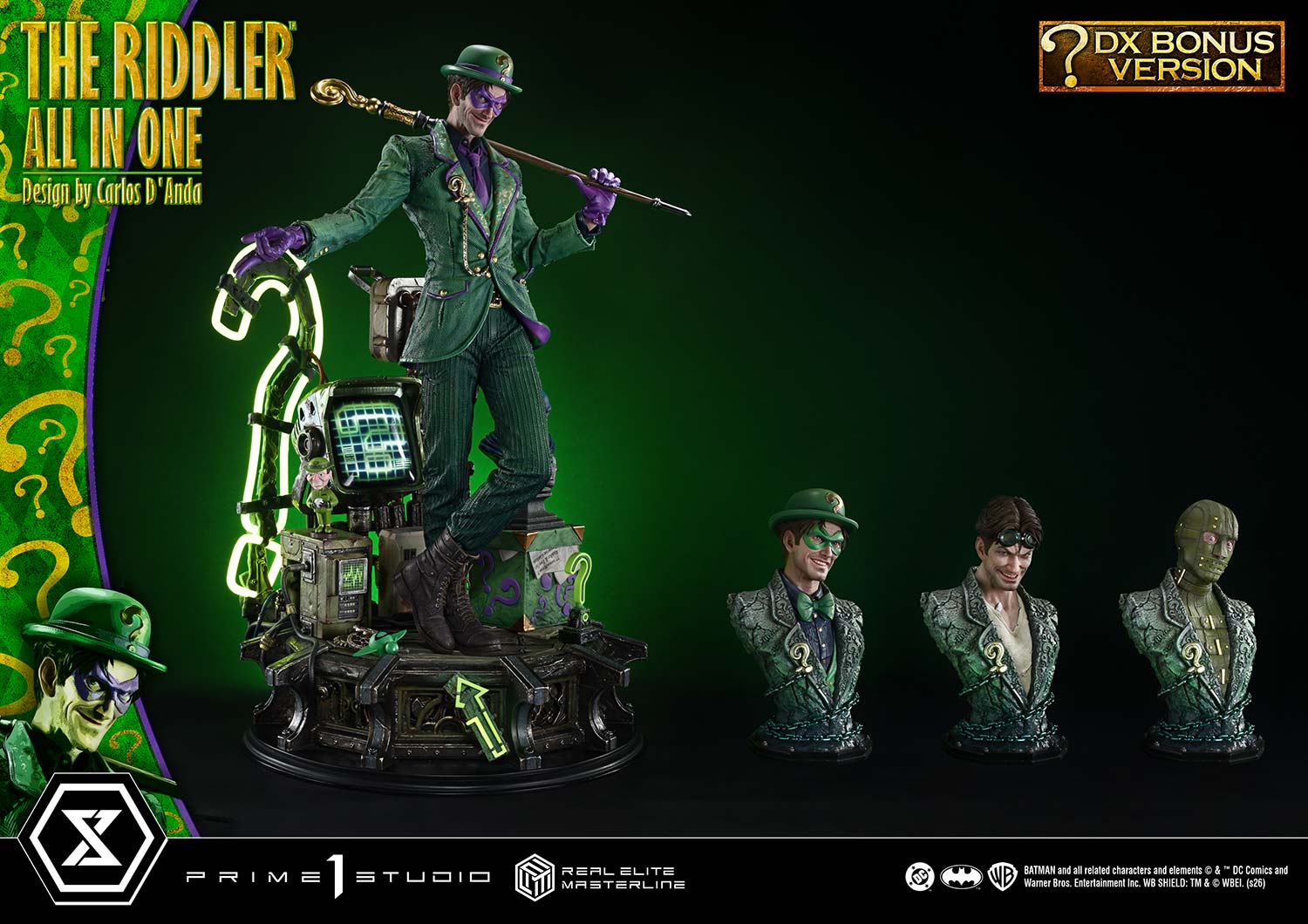 Batman Prime 1 Studio The Riddler – ClubHouse Statues