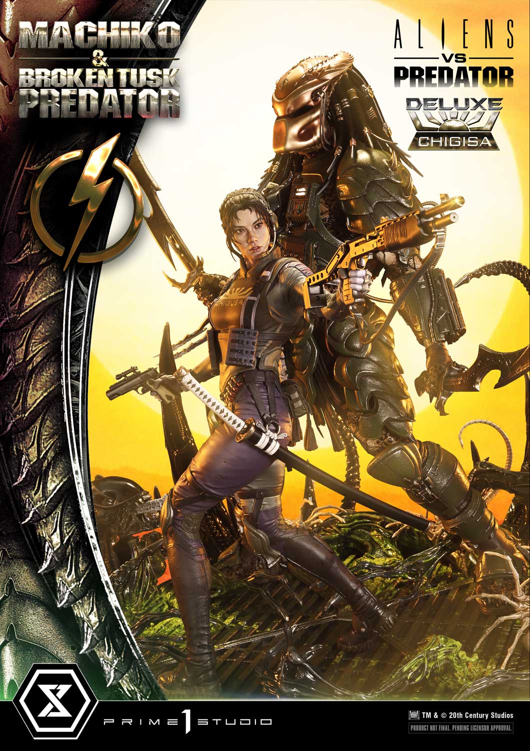 Aliens vs Predator Prime 1 Studio Machiko x Broken Tusk Predator