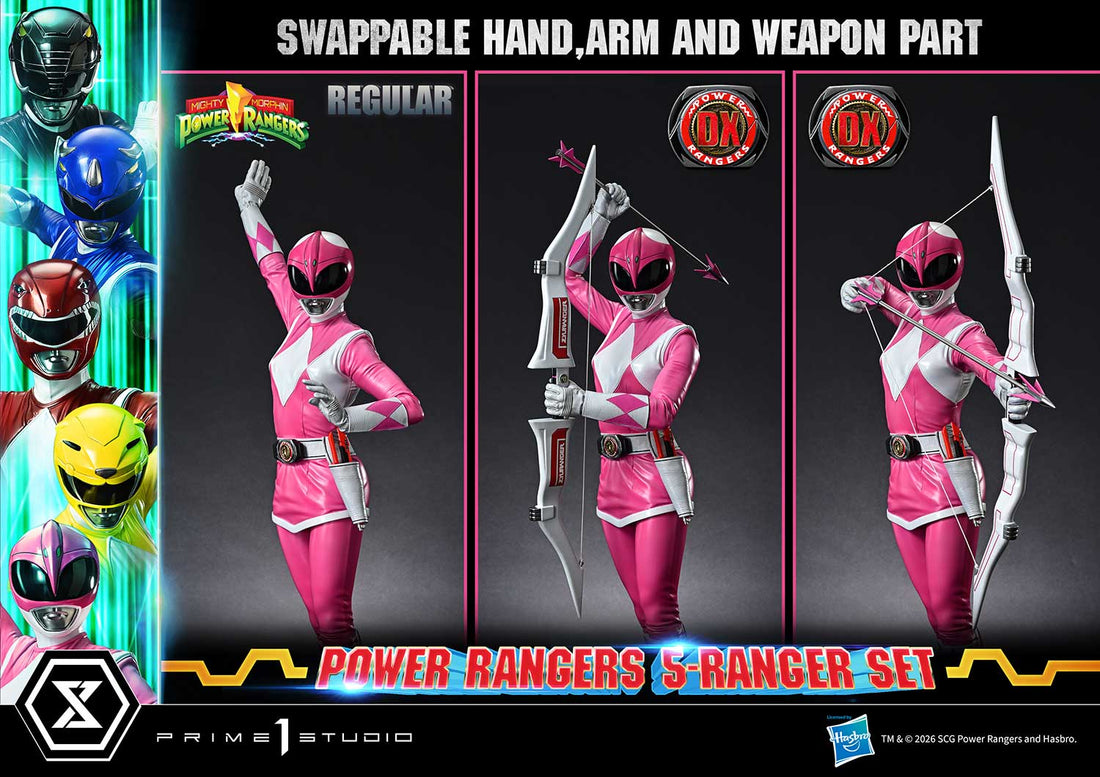 Power Rangers Prime 1 Studio Power Rangers 5 Rangers