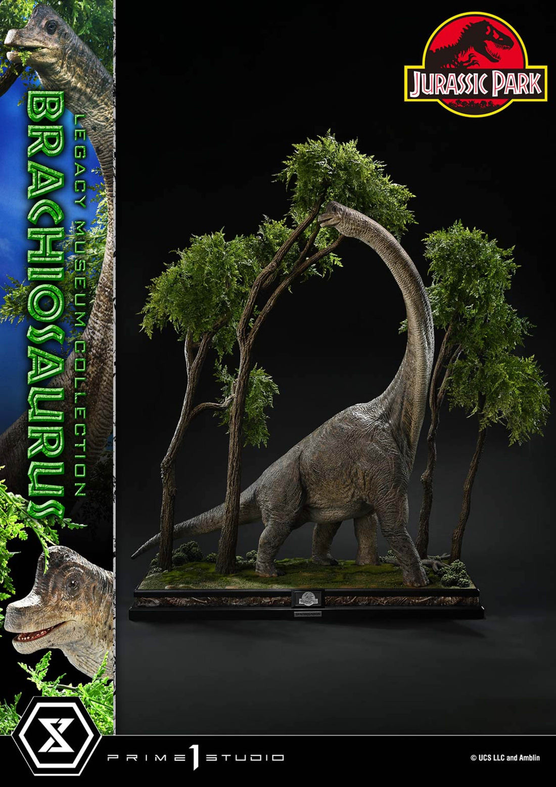 Jurassic Park Prime 1 Studio Brachiosaurus
