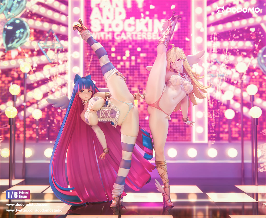 Panty x Stocking With Garterbelt Dodomo Studio Panty x Stocking Resin Statue