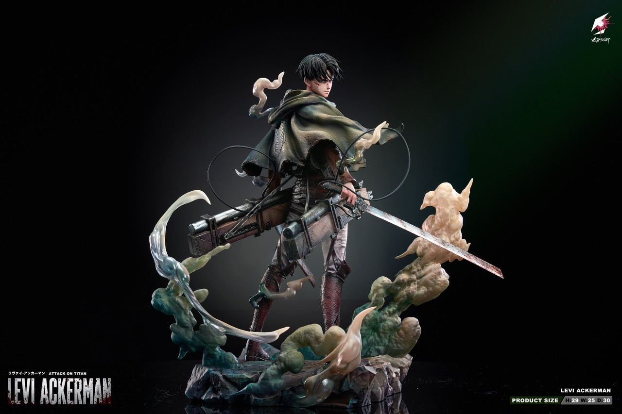 Attack On Titan Scarlet Studio Levi Ackerman – ClubHouse Statues