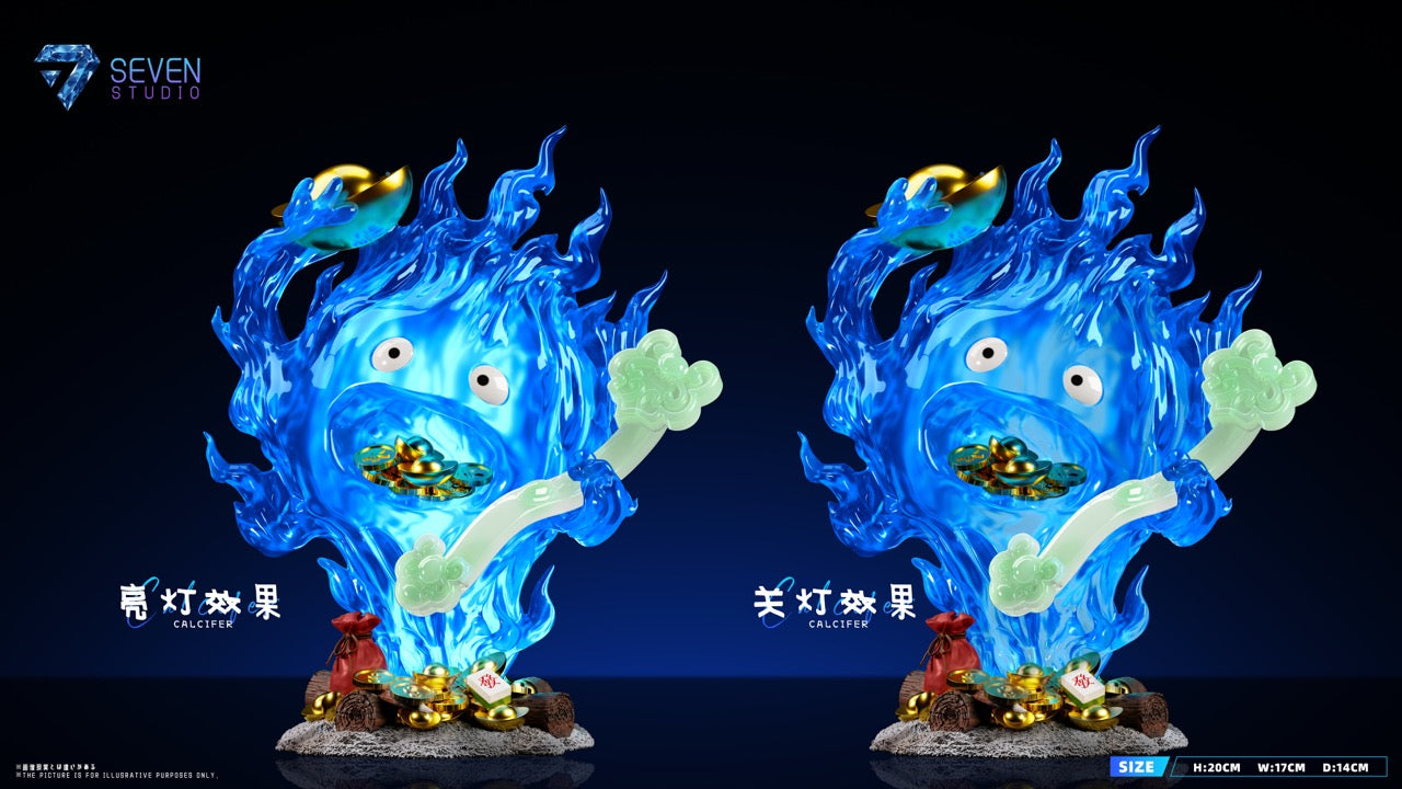 Howls Moving Castle Seven Studio Lucky Ruyi Calcifer – ClubHouse