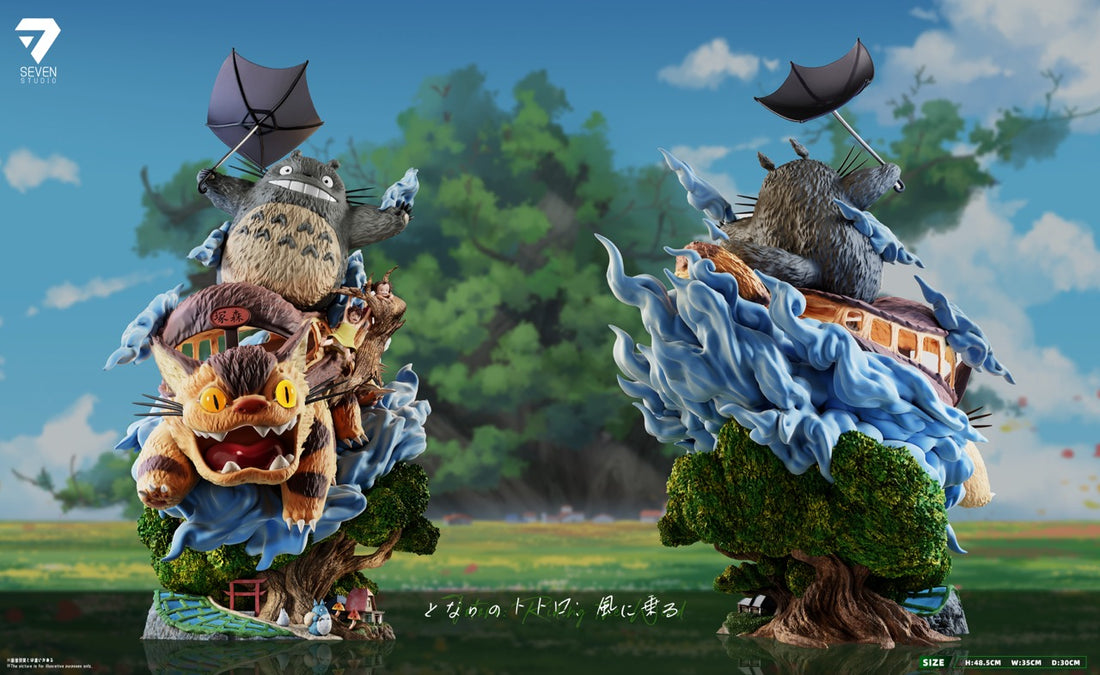 My Neighbor Totoro Seven Studio Totoro Ride The Wind