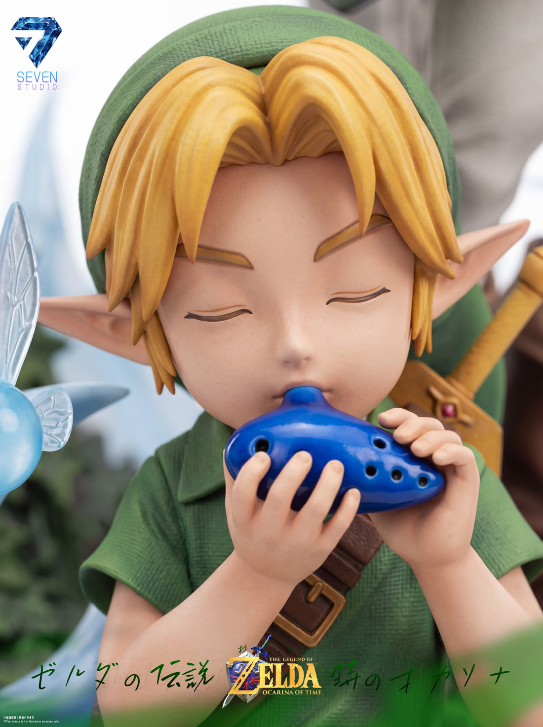 The Leyend of Zelda Ocarina of Time Seven Studio Link The Hero of Time