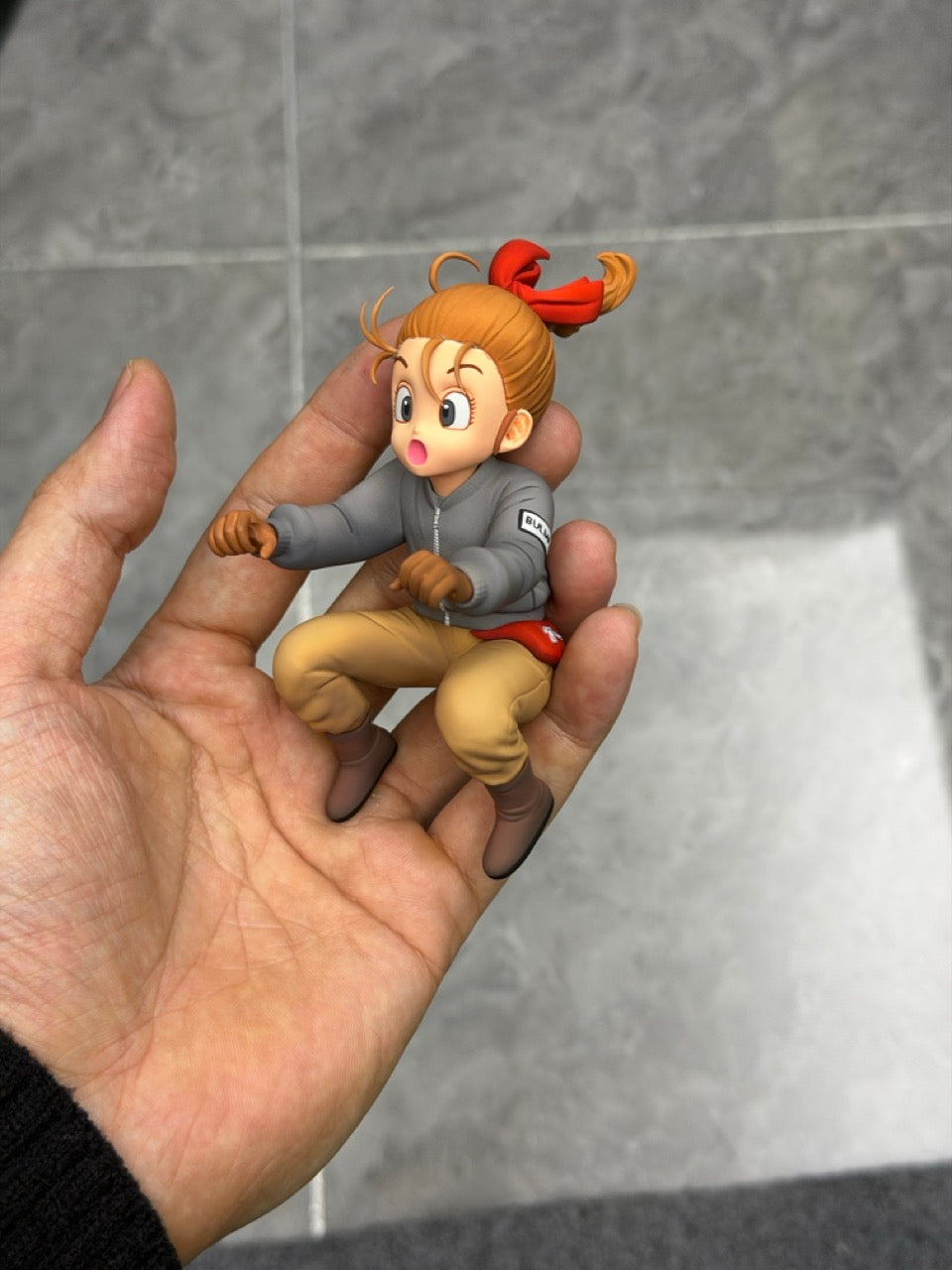 Dragon Ball SGJ Studio Bulma X Son Goku Motorcycle Resin Statue