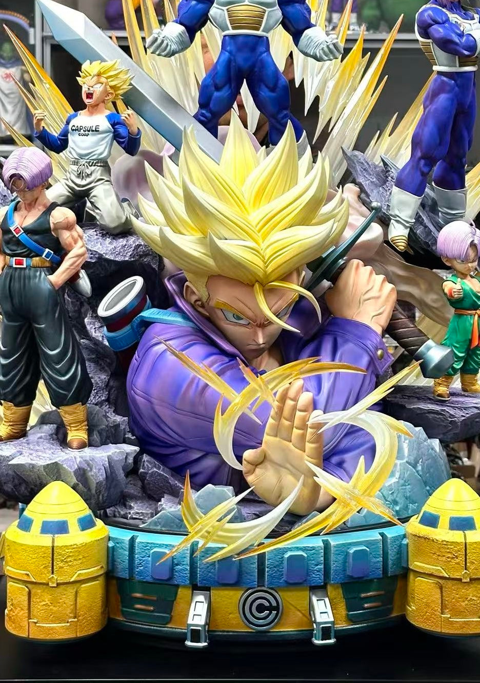 Dragon Ball SHK Trunks Lifetime Resin Statue