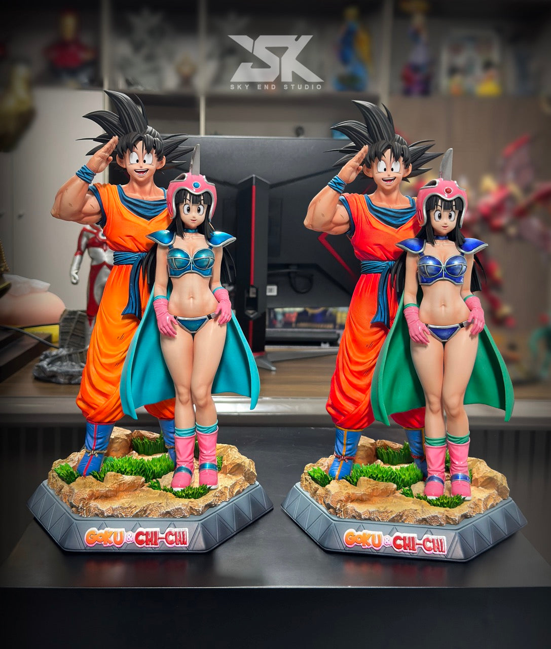 Dragon Ball Sky End Studio Goku X Chi Chi