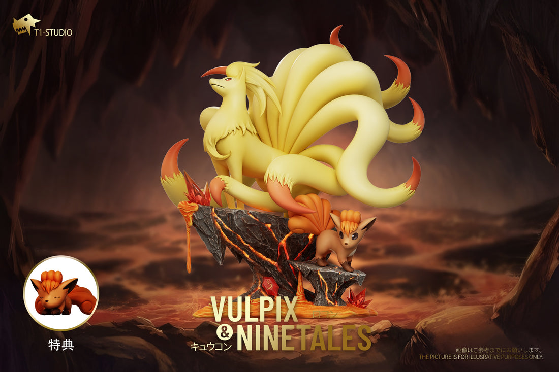 Pokemon T1 Studio Vulpix x Ninetale