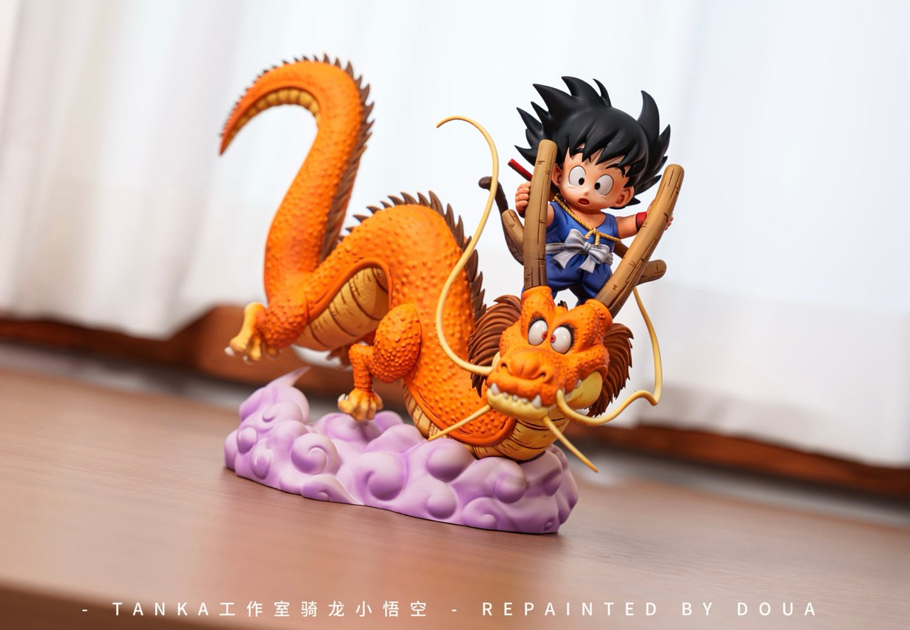 Dragon Ball Tenka Studio Kid Goku Riding Dragon – ClubHouse Statues