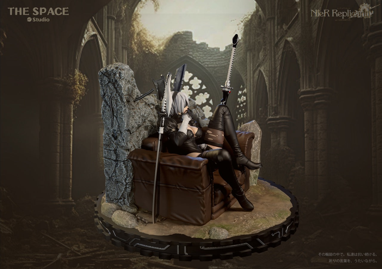 NieR Automata The Space Studio 2B V2 – ClubHouse Statues