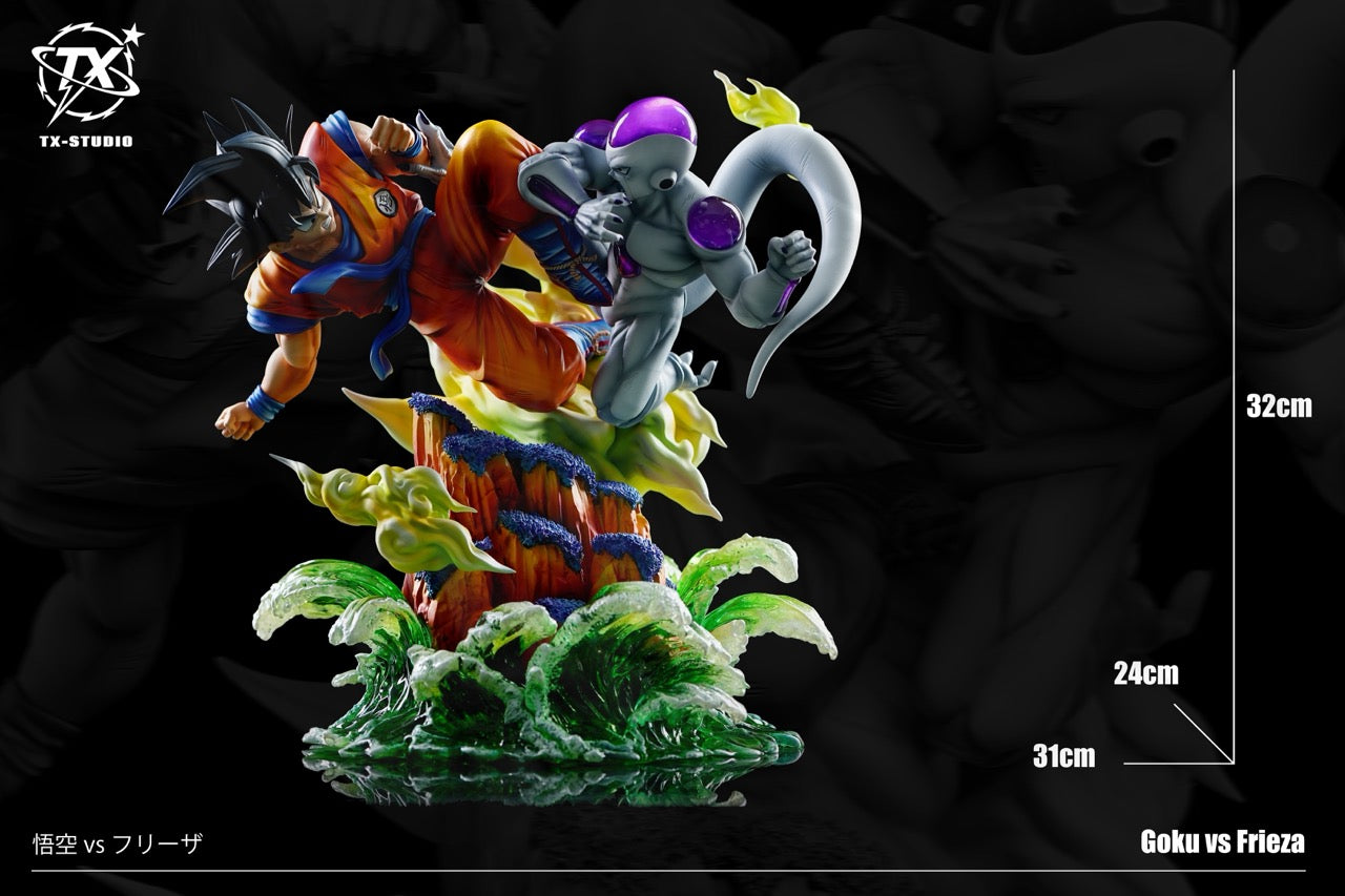 Dragon Ball TX Studio Goku vs Freezer – ClubHouse Statues