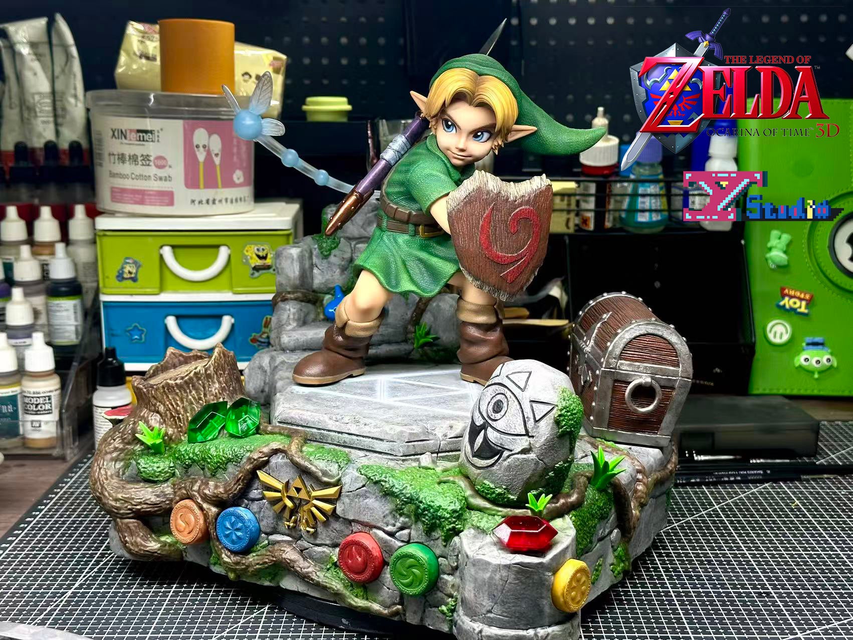The Legend of Zelda TY Studio Young Link – ClubHouse Statues